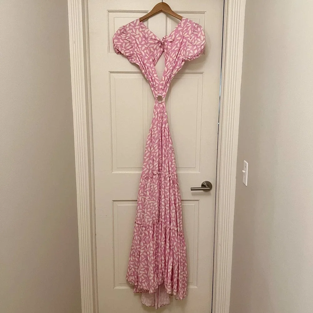 Palmacea Printed Hoop Dress Pink/lavender - Picture 6 of 9